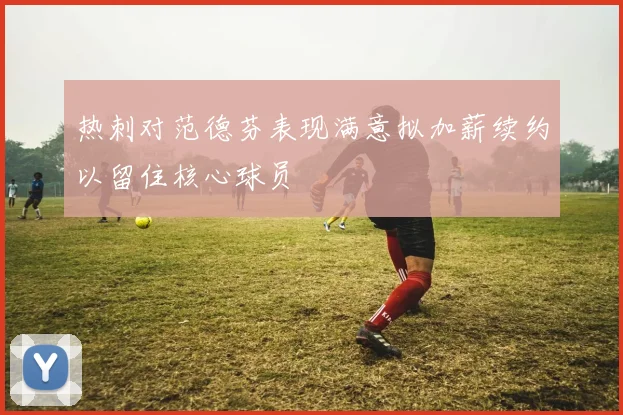 热刺对范德芬表现满意拟加薪续约以留住核心球员